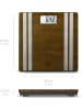 Medisana Körperanalysewaage "BS 552 connect bamboo" in Braun