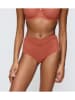 Triumph Pełne figi high waist w kolorze jasnobrązowym