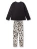 Sanetta Pyjama crème/zwart