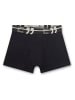 Sanetta 2-delige set: boxershorts zwart/oranje