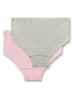Sanetta 2er-Set: Slips in Rosa/ Grün