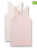 Sanetta 2er-Set: Hemdchen in Rosa/ Creme