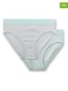 Sanetta 2-delige set: slips turquoise