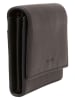 Marc O'Polo Leder-Geldbörse in Braun - (B)19,5 x (H)10 x (T)2,5 cm