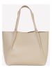 Marc O'Polo Leder-Shopper in Beige - (B)48 x (H)34 x (T)15 cm