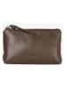 Marc O'Polo Leder-Clutch in Braun - (B)20 x (H)13 x (T)6 cm