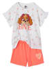 vertbaudet Pyjama wit/rood