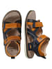 vertbaudet Sandalen lichtbruin/donkerblauw