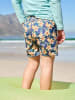 vertbaudet Badeshorts in Blau/ Gelb