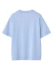 vertbaudet 2-delige set: shirts blauw/antraciet