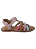 vertbaudet Leder-Sandalen in Bunt