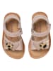 vertbaudet Leder-Sandalen in Rosa