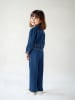 vertbaudet Spijkerjumpsuit donkerblauw