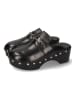 MELVIN & HAMILTON Leder-Clogs "Flora" in Schwarz