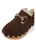 MELVIN & HAMILTON Leren clogs "Flora 1" bruin