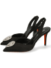 MELVIN & HAMILTON Slingbackpumps "Lisa 1" zwart
