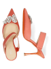 MELVIN & HAMILTON Pantoletten "Letizia 1" in Peach