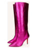 MELVIN & HAMILTON Leder-Stiefeletten "Lisa" in Pink