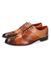 MELVIN & HAMILTON Leren veterschoenen "Toni 51" lichtbruin/bruin