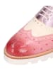MELVIN & HAMILTON Leder-Schnürschuhe "Molly 2" in Lila/ Rosa/ Beige