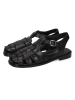 MELVIN & HAMILTON Leder-Halbsandalen "Alma 1" in Schwarz