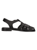 MELVIN & HAMILTON Leder-Halbsandalen "Alma 1" in Schwarz