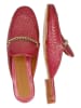 MELVIN & HAMILTON Leren clogs "Scarlett 77" rood