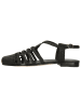 MELVIN & HAMILTON Leren enkelsandalen "Sandrine 4" zwart