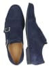 MELVIN & HAMILTON Leren monkstraps "Corentin 2" donkerblauw