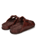 MELVIN & HAMILTON Skórzane klapki "Maxel 1" w kolorze brązowym