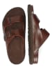 MELVIN & HAMILTON Leder-Pantoletten "Maxel 1" in Braun
