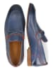 MELVIN & HAMILTON Leren mocassins "Santo 1" blauw