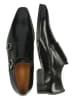 MELVIN & HAMILTON Leder-Monkstraps "Lance 10" in Schwarz