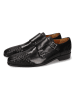 MELVIN & HAMILTON Leder-Monkstraps "Lewis 16" in Schwarz