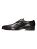 MELVIN & HAMILTON Leder-Monkstraps "Lewis 16" in Schwarz