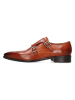 MELVIN & HAMILTON Leder-Monkstraps "Lewis 6" in Hellbraun