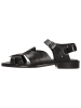 MELVIN & HAMILTON Leder-Sandalen "Everly 1" in Schwarz