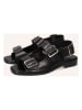 MELVIN & HAMILTON Leren sandalen "Everly" zwart