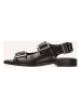 MELVIN & HAMILTON Leder-Sandalen "Everly" in Schwarz
