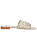 MELVIN & HAMILTON Leren slippers "Eglantine 1" goudkleurig