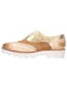 MELVIN & HAMILTON Leder-Schnürschuhe "Molly 2" in Hellbraun/ Gold/ Beige