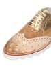 MELVIN & HAMILTON Leder-Schnürschuhe "Molly 2" in Hellbraun/ Gold/ Beige