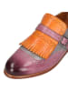 MELVIN & HAMILTON Leren instappers "Selina 2" paars/oranje