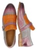 MELVIN & HAMILTON Leren instappers "Selina 2" paars/oranje