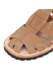 MELVIN & HAMILTON Leder-Halbsandalen in Beige