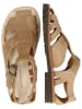 MELVIN & HAMILTON Leder-Halbsandalen in Beige