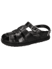 MELVIN & HAMILTON Leren enkelsandalen "Robert 40" zwart