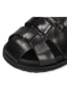 MELVIN & HAMILTON Leren enkelsandalen "Robert 40" zwart