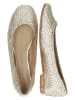 MELVIN & HAMILTON Leren ballerina's "Kate 5" goudkleurig