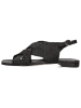 MELVIN & HAMILTON Leren sandalen "Sandrine 5" zwart